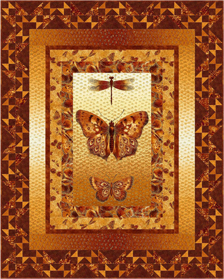 On Golden Wings Quilt PC-206e - Downloadable Pattern