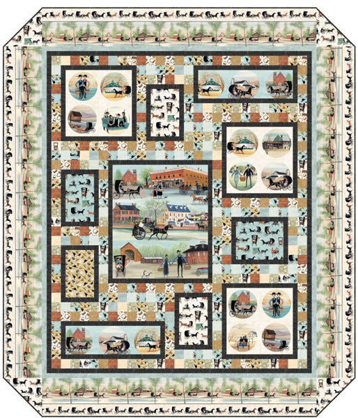 Snapshots of Life Quilt Pattern PC-213 - Paper Pattern