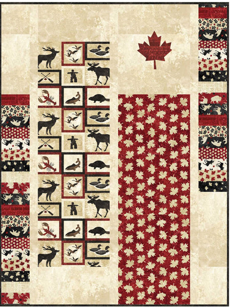 Canadian Shield Quilt Pattern PC-215 - Paper Pattern