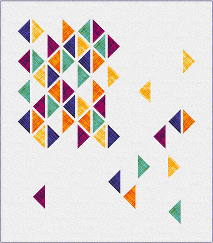 Mod Squad Quilt PC-216e - Downloadable Pattern