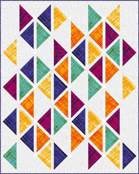 Mod Squad Quilt Pattern PC-216 - Paper Pattern