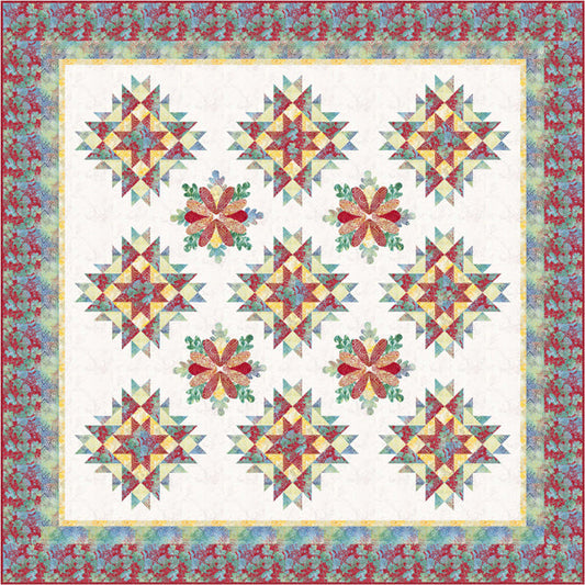 Sophie's Garden Quilt Pattern PC-219 - Paper Pattern