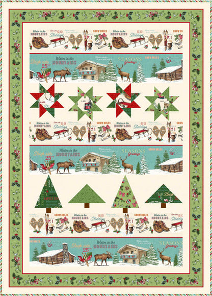 In the Woods Quilt Pattern PC-222 - Paper Pattern