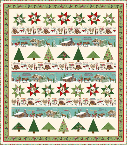 In the Woods Quilt PC-222e - Downloadable Pattern