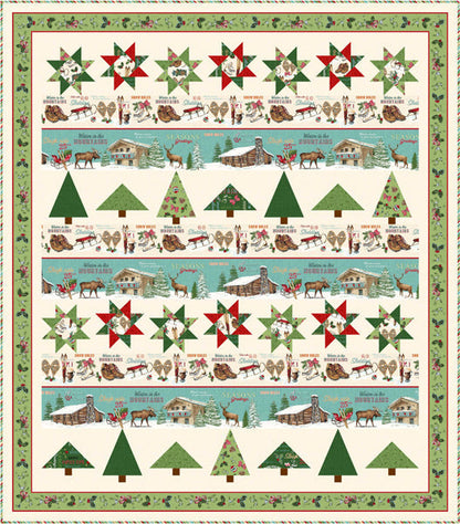 In the Woods Quilt Pattern PC-222 - Paper Pattern