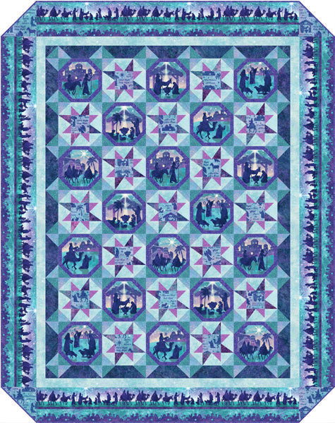 Cameo Stars Quilt Pattern PC-223 - Paper Pattern