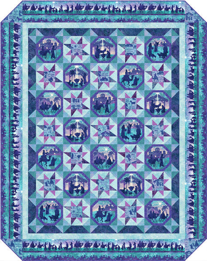 Cameo Stars Quilt Pattern PC-223 - Paper Pattern