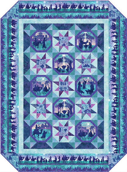 Cameo Stars Quilt Pattern PC-223 - Paper Pattern