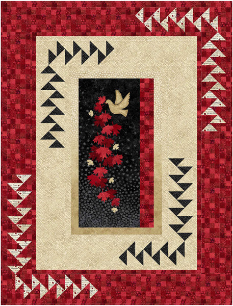 Panel Plus Canada Quilt PC-236Ce - Downloadable Pattern