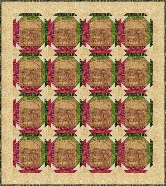 Chardonnay Quilt Pattern PC-246 - Paper Pattern