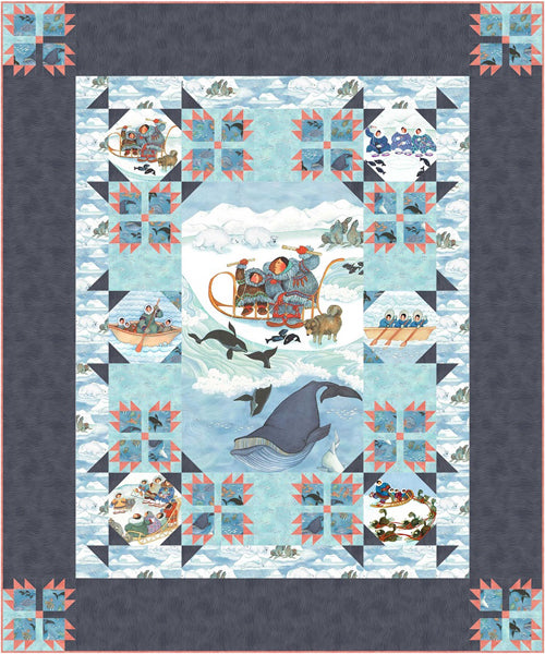 Arctic Adventures Quilt PC-251e - Downloadable Pattern