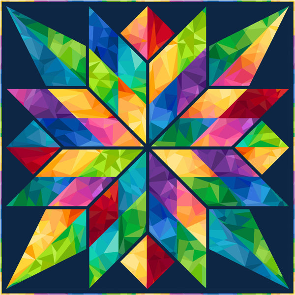 Supernova Quilt PC-260e - Downloadable Pattern