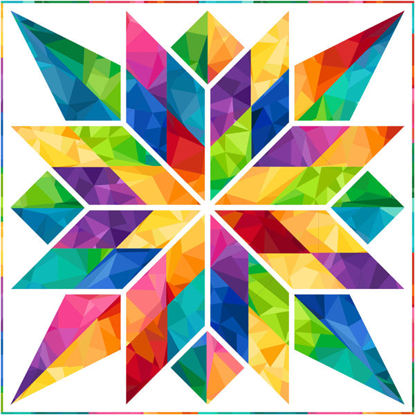 Supernova Quilt PC-260e - Downloadable Pattern