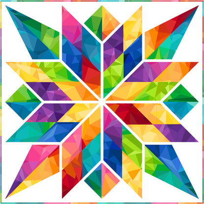 Supernova Quilt PC-260e - Downloadable Pattern