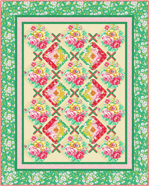 More than a Kiss Quilt Pattern PC-262 - Paper Pattern