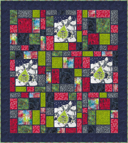 Apres Ski Quilt PC-270e - Downloadable Pattern