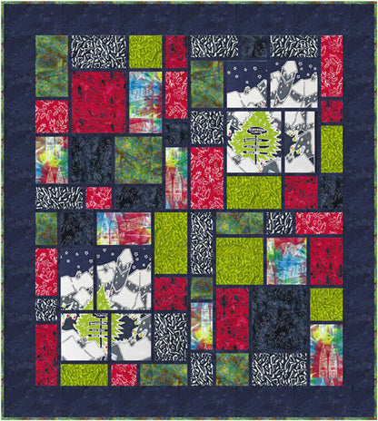 Apres Ski Quilt Pattern PC-270 - Paper Pattern