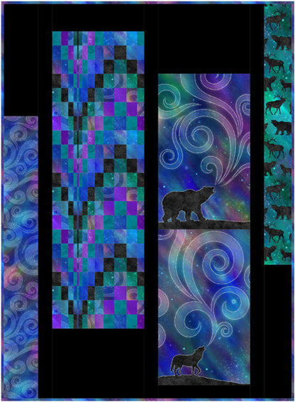 Northern Lights Quilt Pattern PC-279 - Paper Pattern