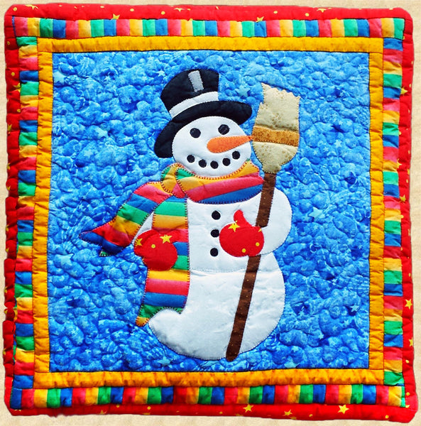 Snowman Pillow Pattern PPP-001 - Paper Pattern