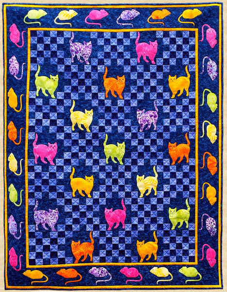 Mouse Hunt Quilt PPP-013e - Downloadable Pattern