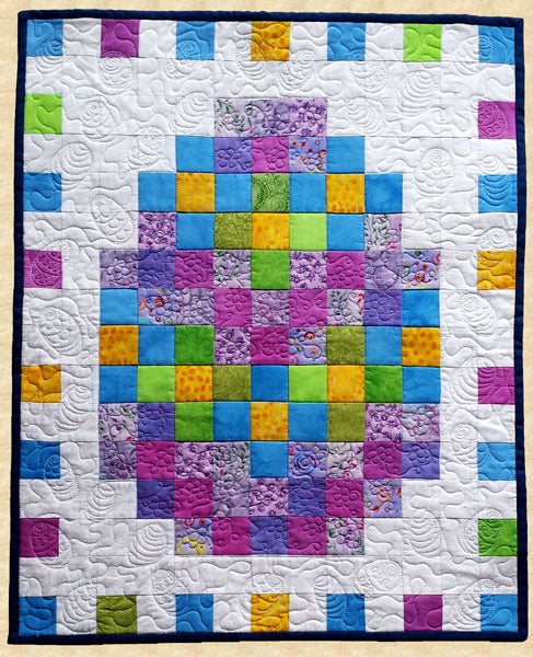 April Easter Egg Quilt PPP-023e - Downloadable Pattern