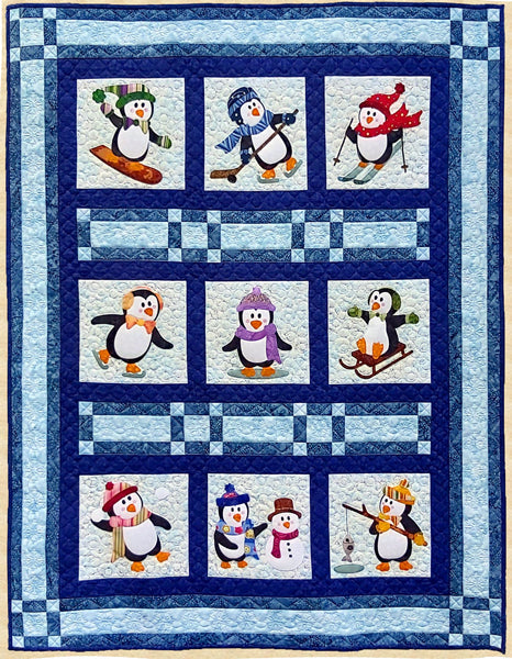 Penguin Promenade Quilt Pattern PPP-054 - Paper Pattern