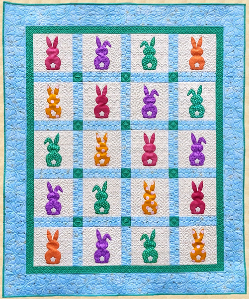 Bunny Buddies Quilt PPP-065e - Downloadable Pattern