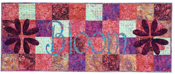 Bloom Table Runner PQ-022e - Downloadable Pattern