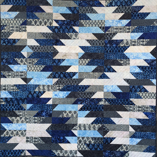 Mountain Dawning Quilt Pattern PQ-128 - Paper Pattern