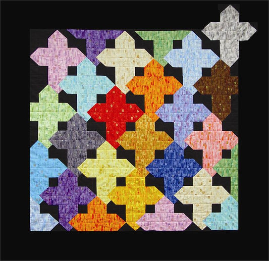 Cross Roads Quilt  PRL-102e - Downloadable Pattern