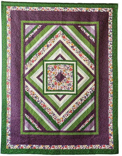 A Splash of Cream Quilt Pattern PS-1017 - Paper Pattern