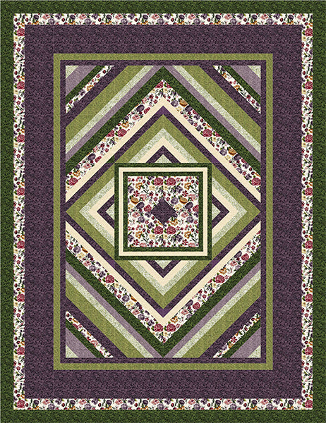 A Splash of Cream Quilt Pattern PS-1017 - Paper Pattern