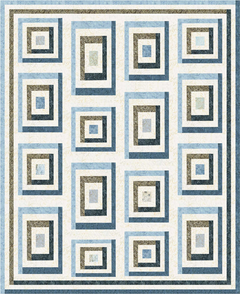 Oil & Water Quilt Pattern PS-1019 - Paper Pattern