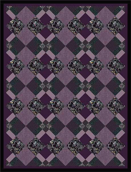 Pinot Noir Quilt PS-1032e - Downloadable Pattern