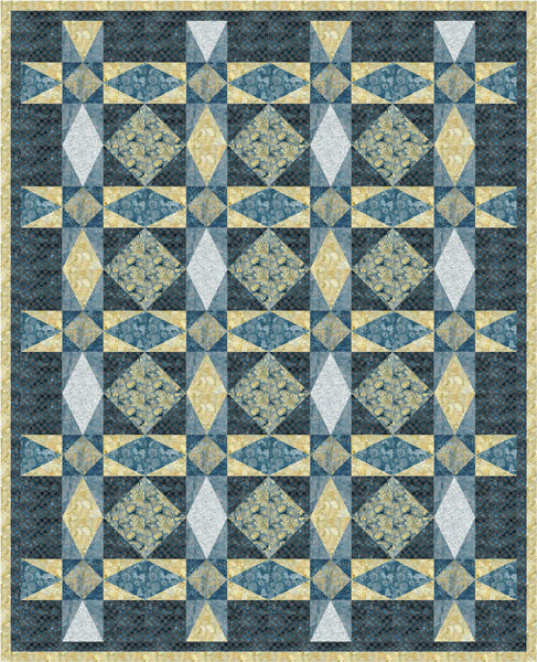 Denim Daze Quilt Pattern PS-1034 - Paper Pattern