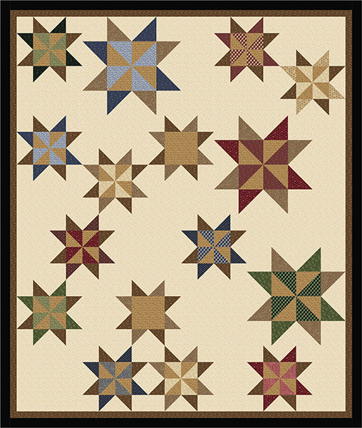 Sixteen Sisters Quilt PS-1050e - Downloadable Pattern