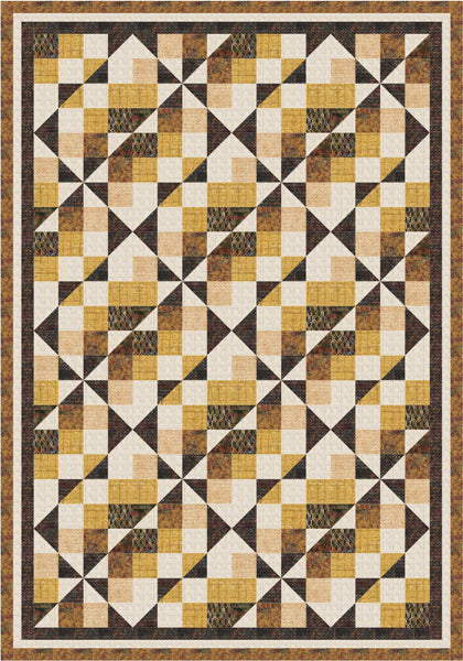 Downtown District Quilt Pattern PS-1052 - Paper Pattern