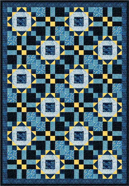 City Lights Quilt Pattern PS-1055 - Paper Pattern