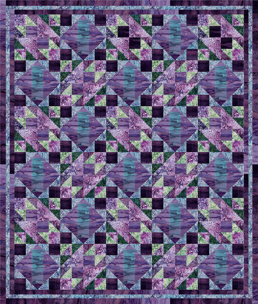 Plum Purrfect Quilt PS-1078e - Downloadable Pattern