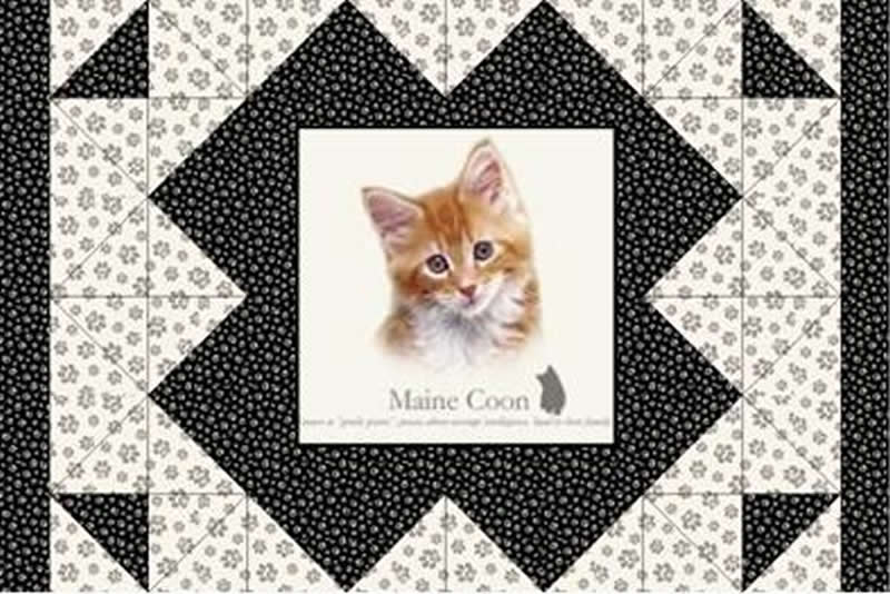 Kennel Quilts for Kitties PS-908e - Downloadable Pattern