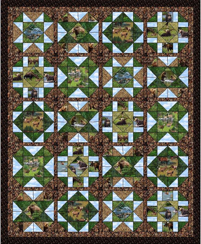 Land Rover Quilt Pattern Range Rovers Quilt Pattern PS-915 (intermediate, lap and throw ...