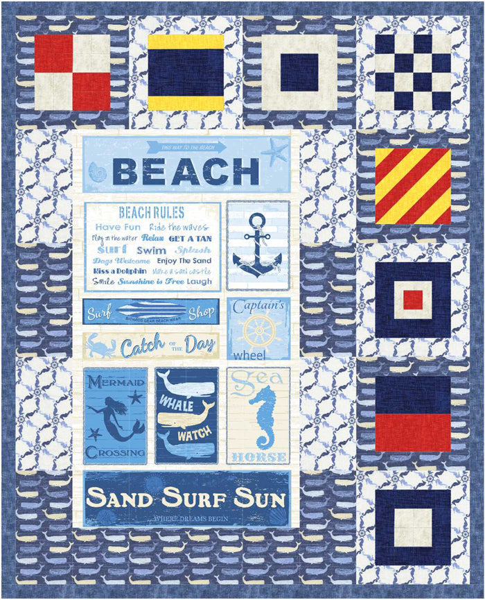 Ship to Shore Quilt PS-930e - Downloadable Pattern