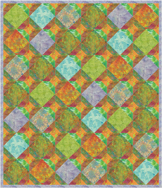 Sherbet Delight Quilt PS-932e - Downloadable Pattern