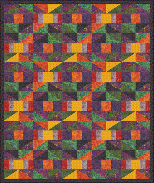 Bryce Canyon Trails Quilt PS-945e - Downloadable Pattern