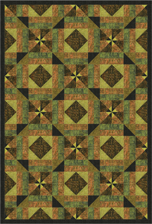 Copper Clockworks Quilt PS-946e - Downloadable Pattern