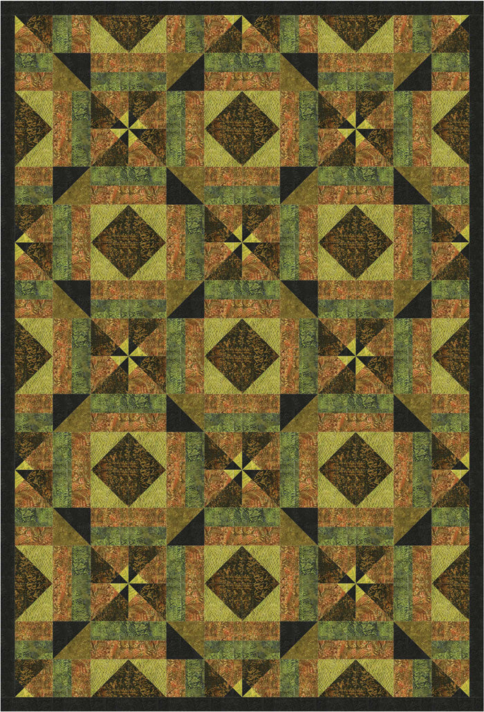 Copper Clockworks Quilt Pattern PS-946 - Paper Pattern