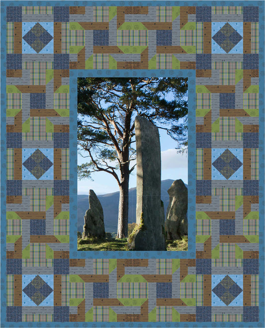 Stone of the Ages Quilt PS-949e - Downloadable Pattern