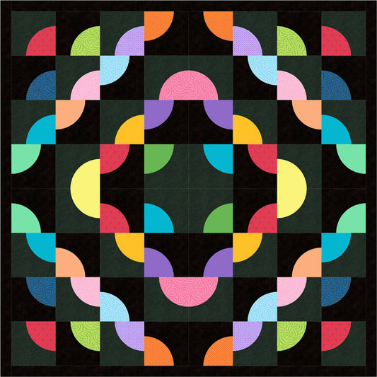 Pie R Squared Quilt Pattern PS-955 - Paper Pattern