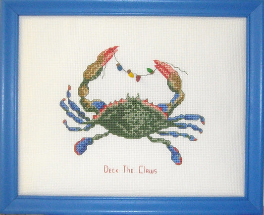 The Christmas Crab Cross Stitch PS-9840e - Downloadable Pattern