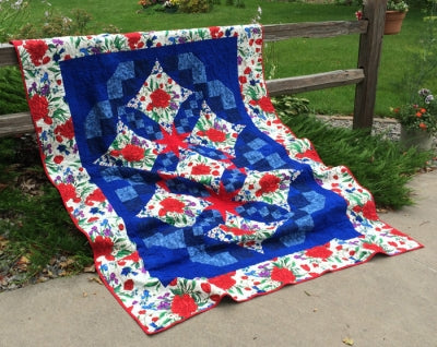 Garden Chain Quilt PVQ-017e - Downloadable Pattern